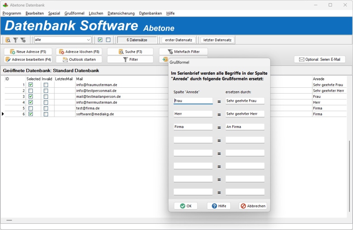 Datenbank Software Windows